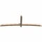 Ekena Millwork Bellingham Rough Sawn Timber Gable Bracket, Douglas Fir, 108"W x 36"H x 4"D x 4"F, 8/12 Pitch GBW108X36X0404BEL00RDF - alternate 4